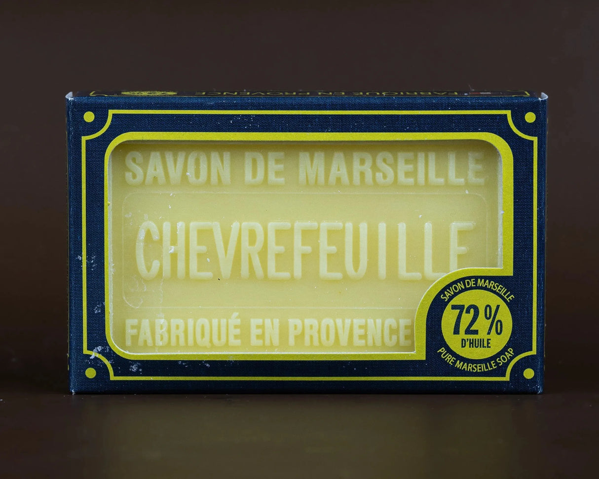 BLEU JAUNE Honeysuckle, Marseille Soap with Shea Butter | 100g French Soaps UK