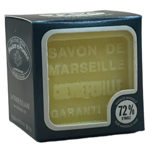 BLEU JAUNE Honeysuckle, Shea Butter Marseille Cube | 100g French Soaps UK