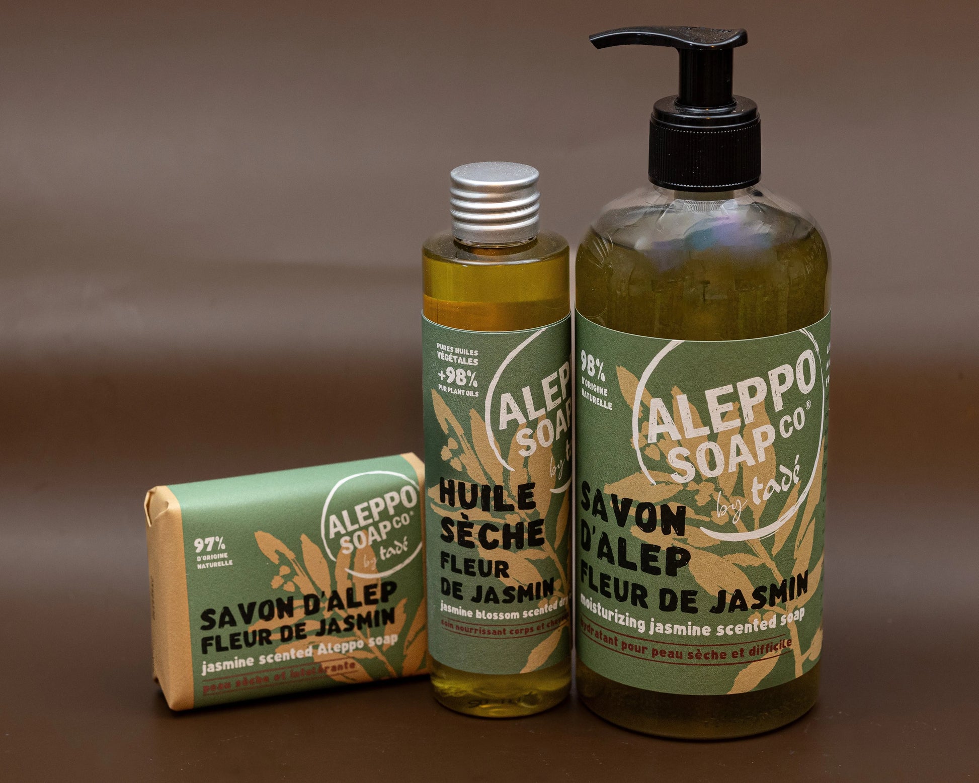 TADÉ PAYS DU LEVANT Jasmin Flower Aleppo Liquid Soap, Dry and Sensitive Skin | 500ml French Soaps UK