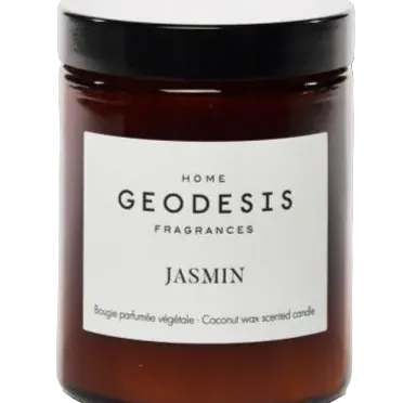 GEODESIS Jasmine, India, Candle by Geodesis French Soaps UK