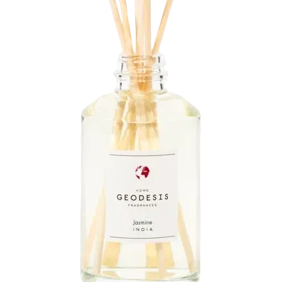 GEODESIS Jasmine, India, Reed Diffuser by Geodesis French Soaps UK