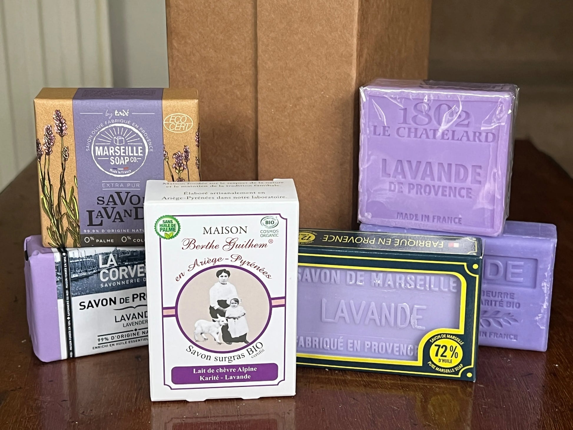 FRENCH SOAPS Lavender Discovery Box French Soaps UK
