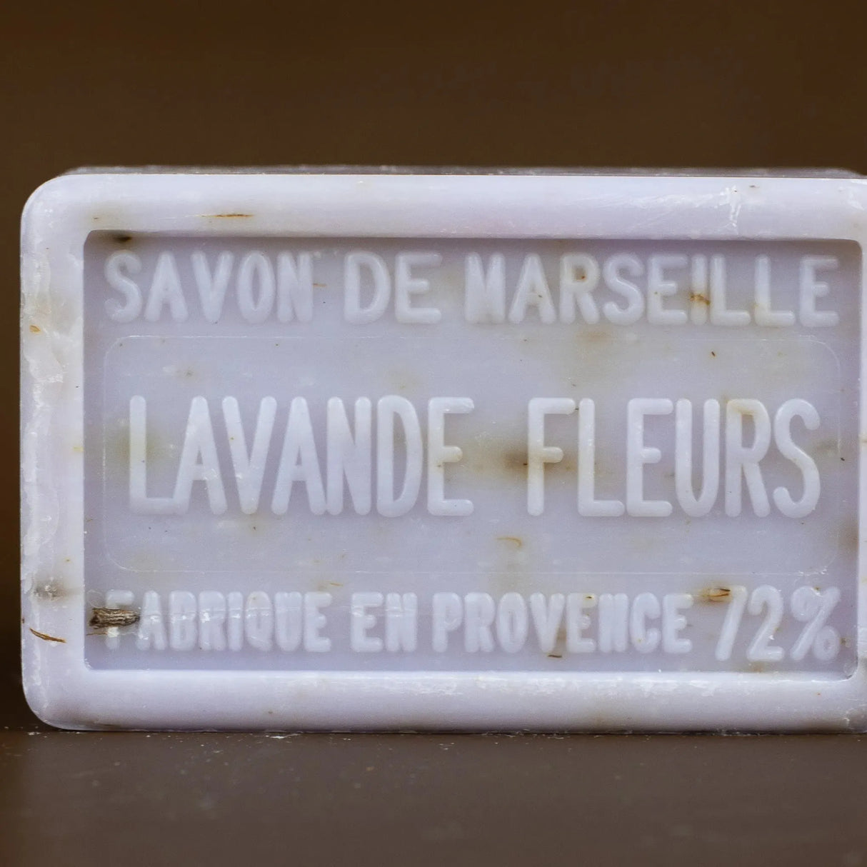BLEU JAUNE Lavender Flowers Marseille Bath & Shower Bar | 250g French Soaps UK