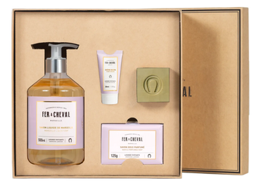 FER A CHEVAL Lavender Gift Box French Soaps UK