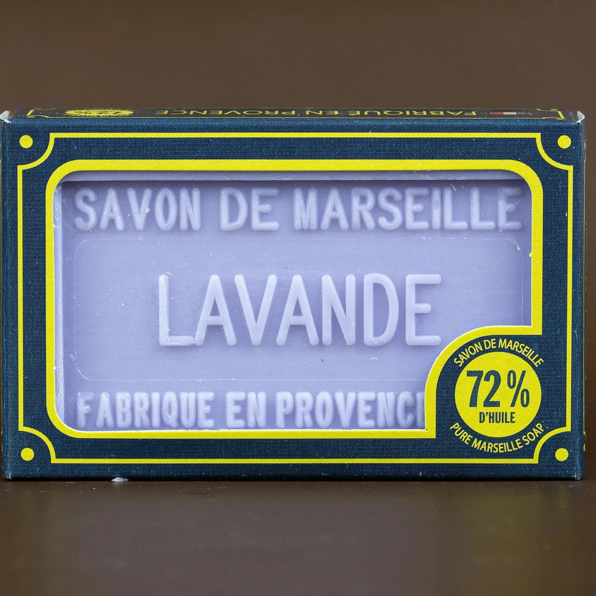 BLEU JAUNE Lavender Marseille Soap with Shea butter I 100g French Soaps UK