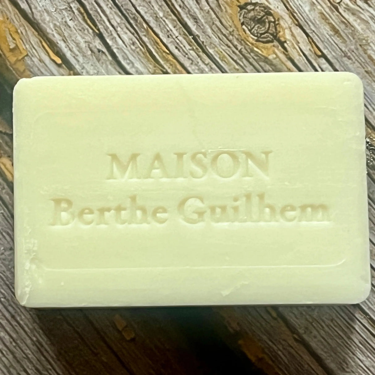 MAISON BERTHE GUILHEM Lavender Oils & Shea Butter | Organic Alpine Goat's Milk | 100g French Soaps UK
