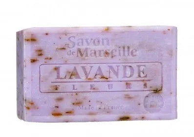 LE CHATELARD 1802 Lavender Savon de Provence, enriched with Lavender Flowers & Sweet Almond Oil | 100g French Soaps UK