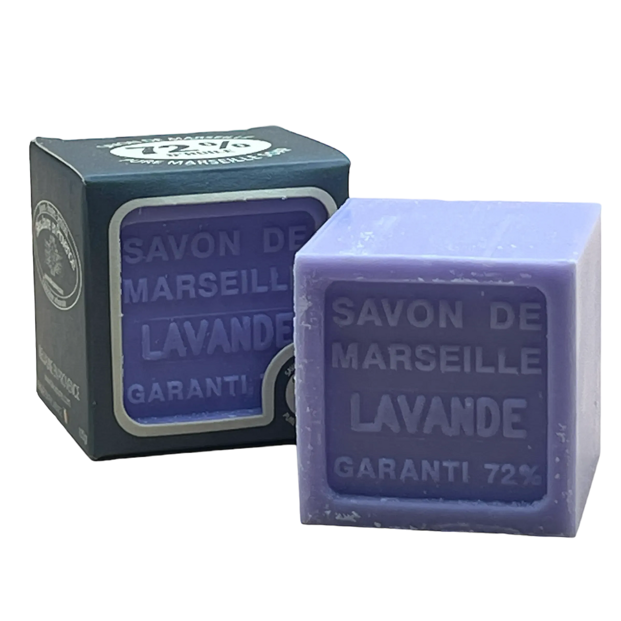 BLEU JAUNE Lavender, Shea Butter Marseille Cube | 100g French Soaps UK
