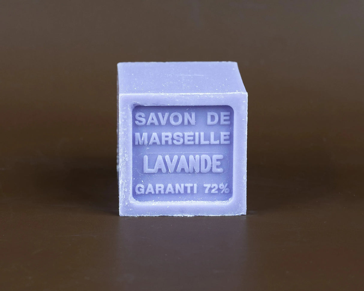 BLEU JAUNE Lavender, Shea Butter Marseille Cube | 100g French Soaps UK