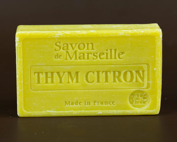 LE CHATELARD 1802 Lemon Thyme Savon de Provence, enriched with Sweet Almond Oil | 100g French Soaps UK