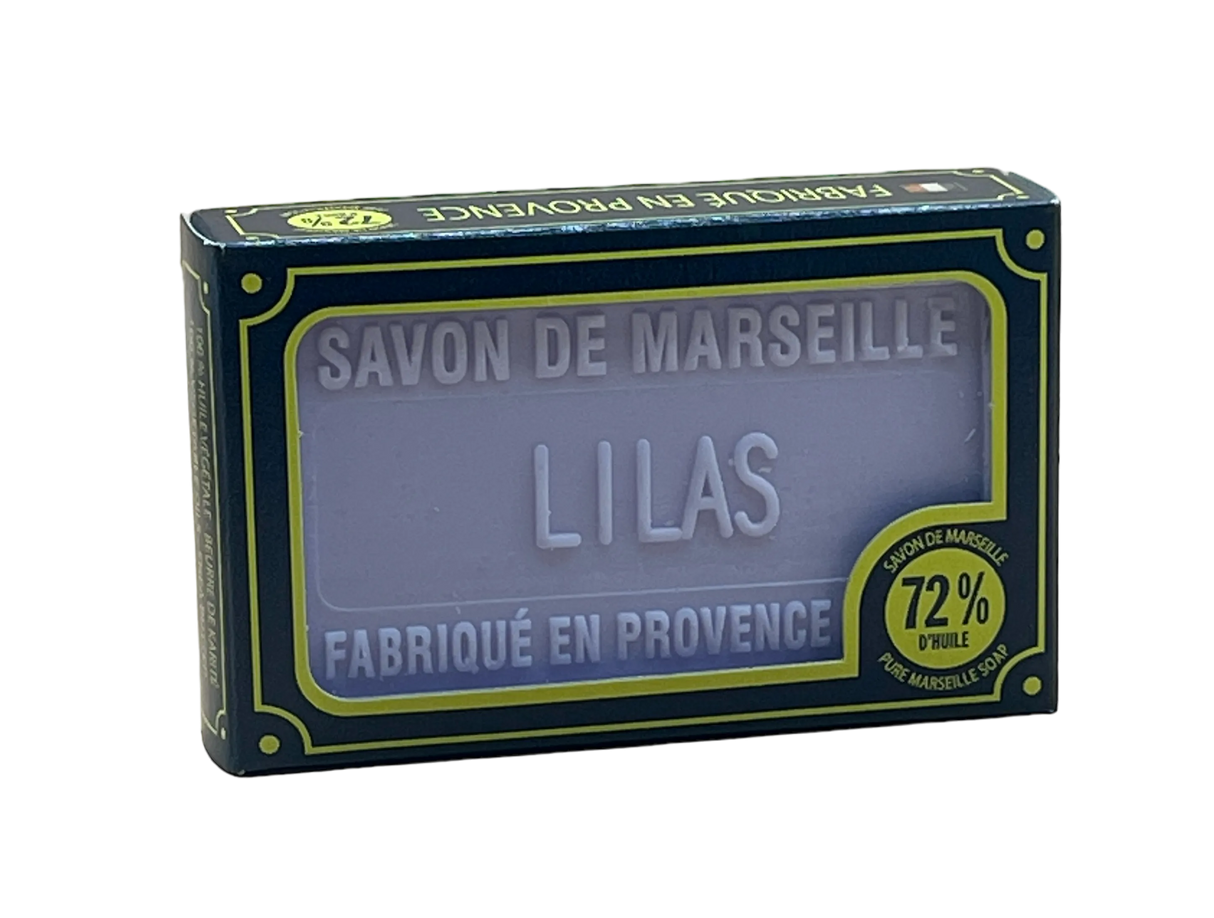 BLEU JAUNE Lilac, Marseille Soap with Shea Butter | 100g French Soaps UK