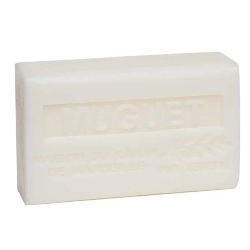 LA MAISON DU SAVON DE MARSEILLE Lily of the Valley (Muguet) French Soap with Organic Shea Butter, 125g French Soaps UK