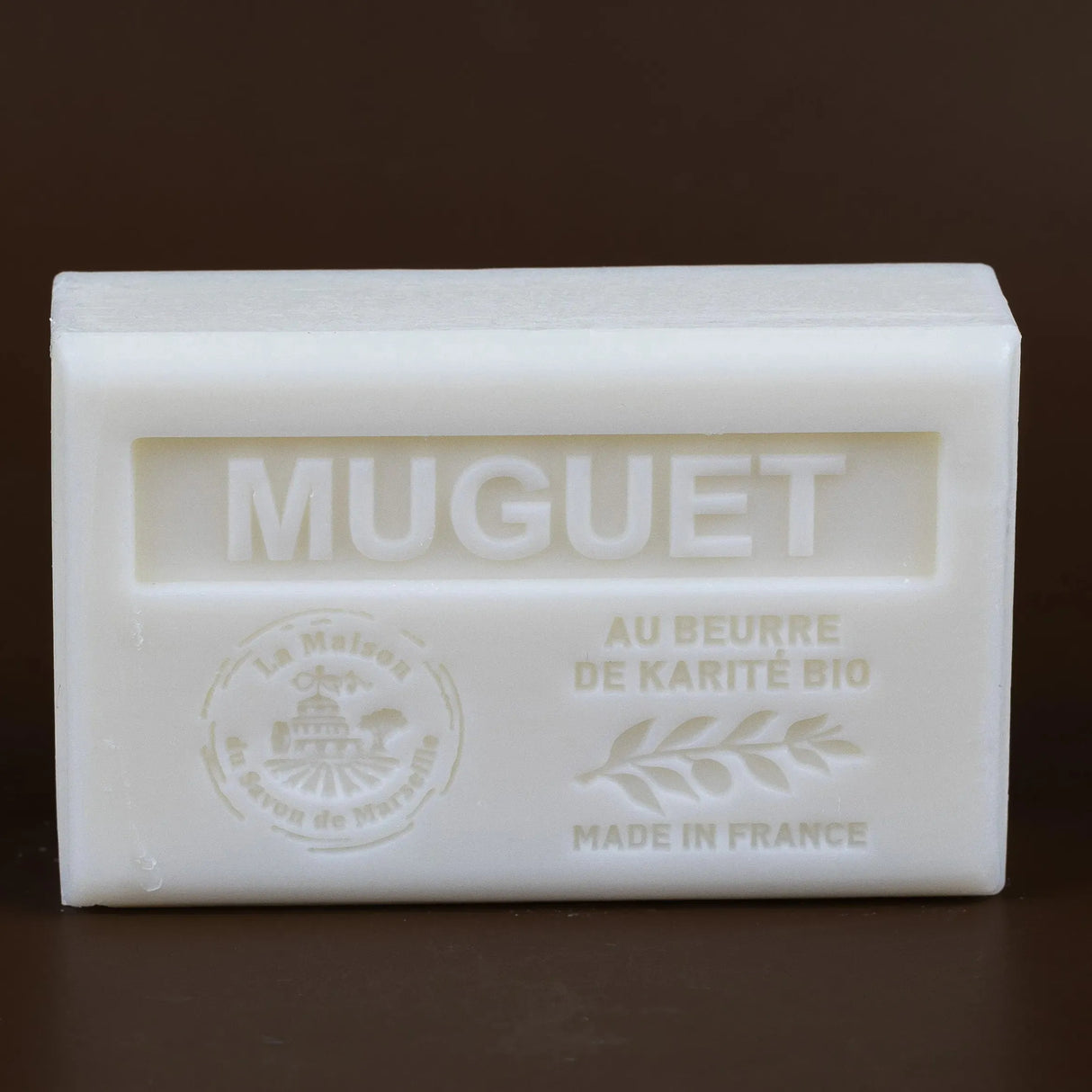 LA MAISON DU SAVON DE MARSEILLE Lily of the Valley (Muguet) French Soap with Organic Shea Butter, 125g French Soaps UK