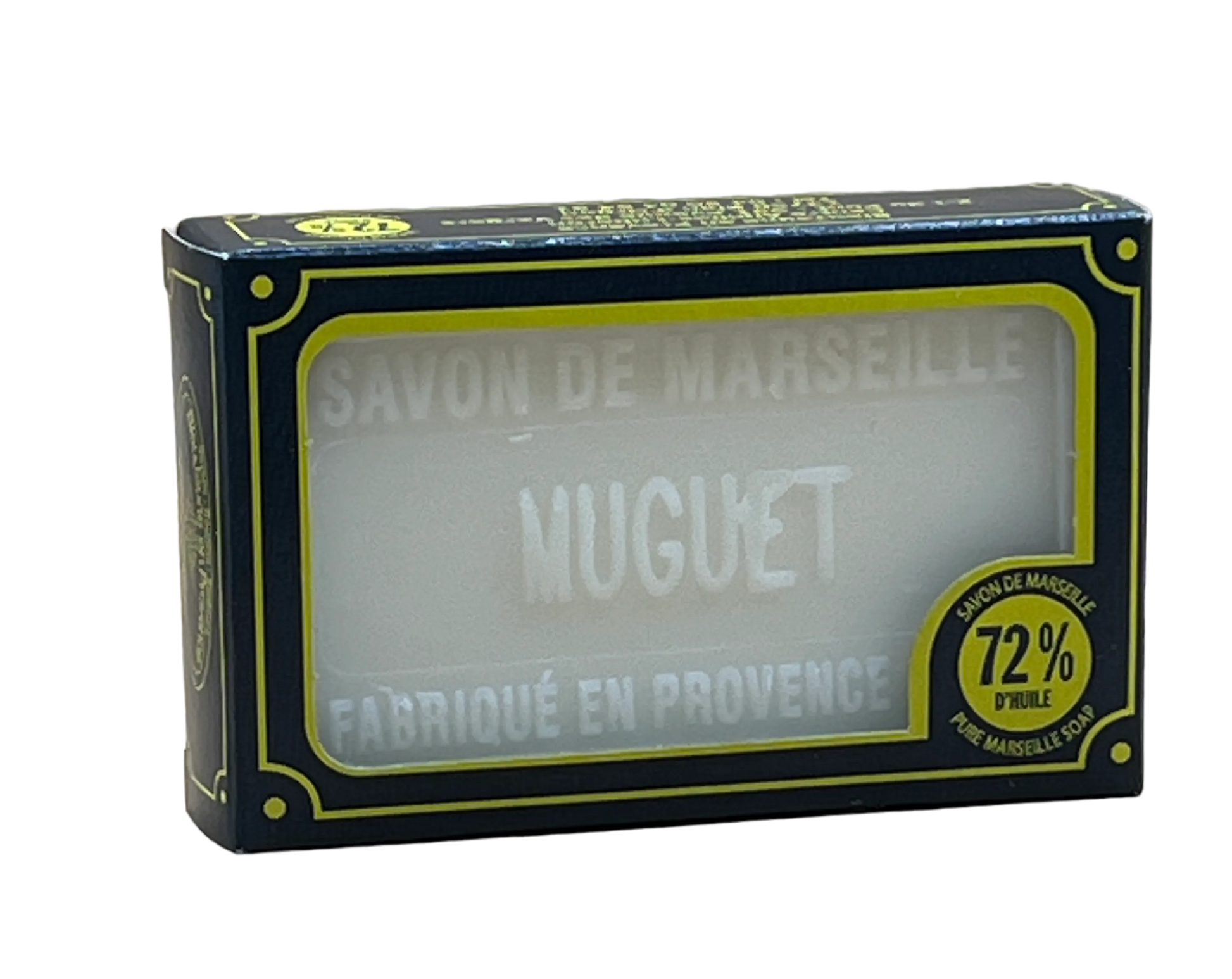 BLEU JAUNE Lily of the Valley (Muguet), Marseille Soap with Shea Butter | 100g French Soaps UK