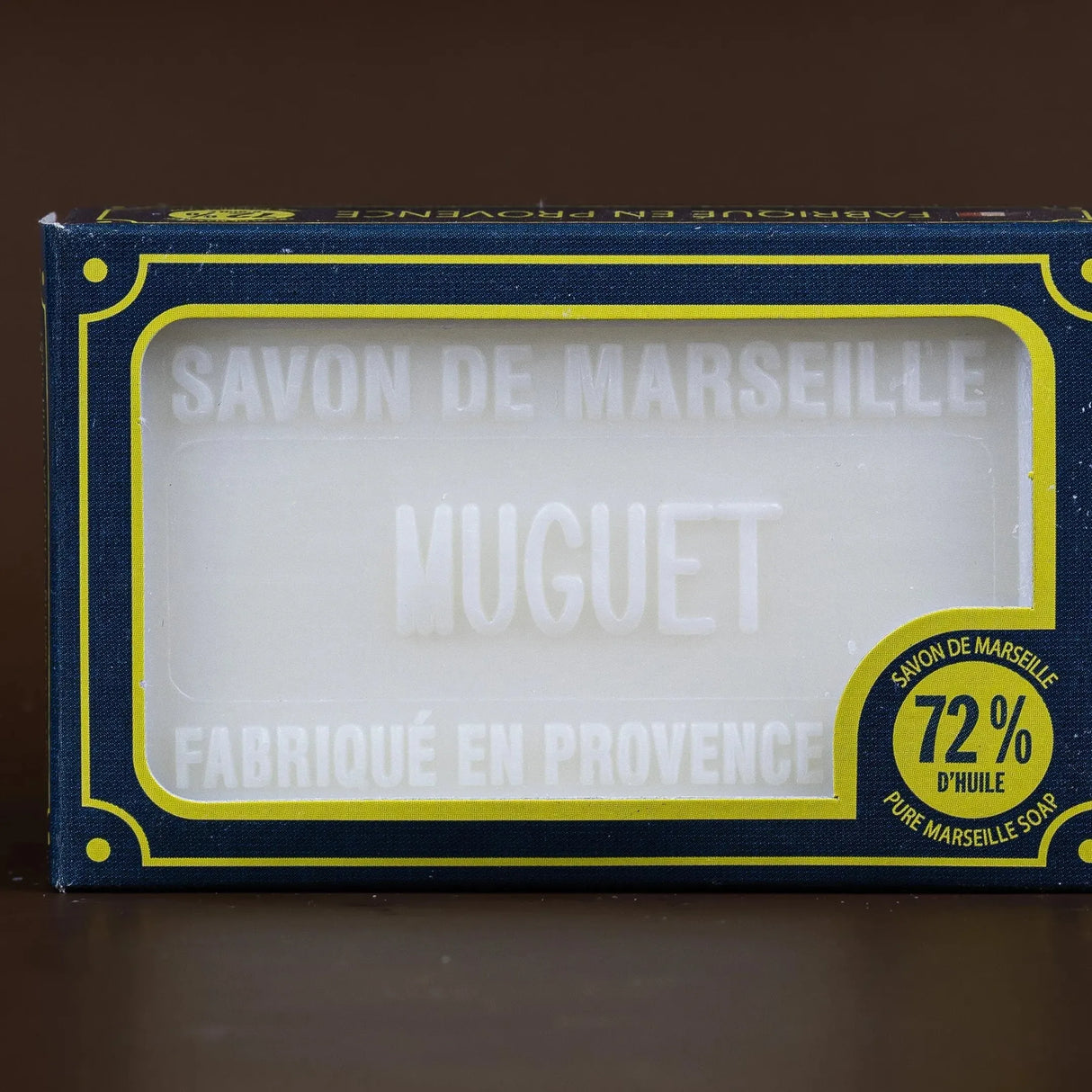 BLEU JAUNE Lily of the Valley (Muguet), Marseille Soap with Shea Butter | 100g French Soaps UK