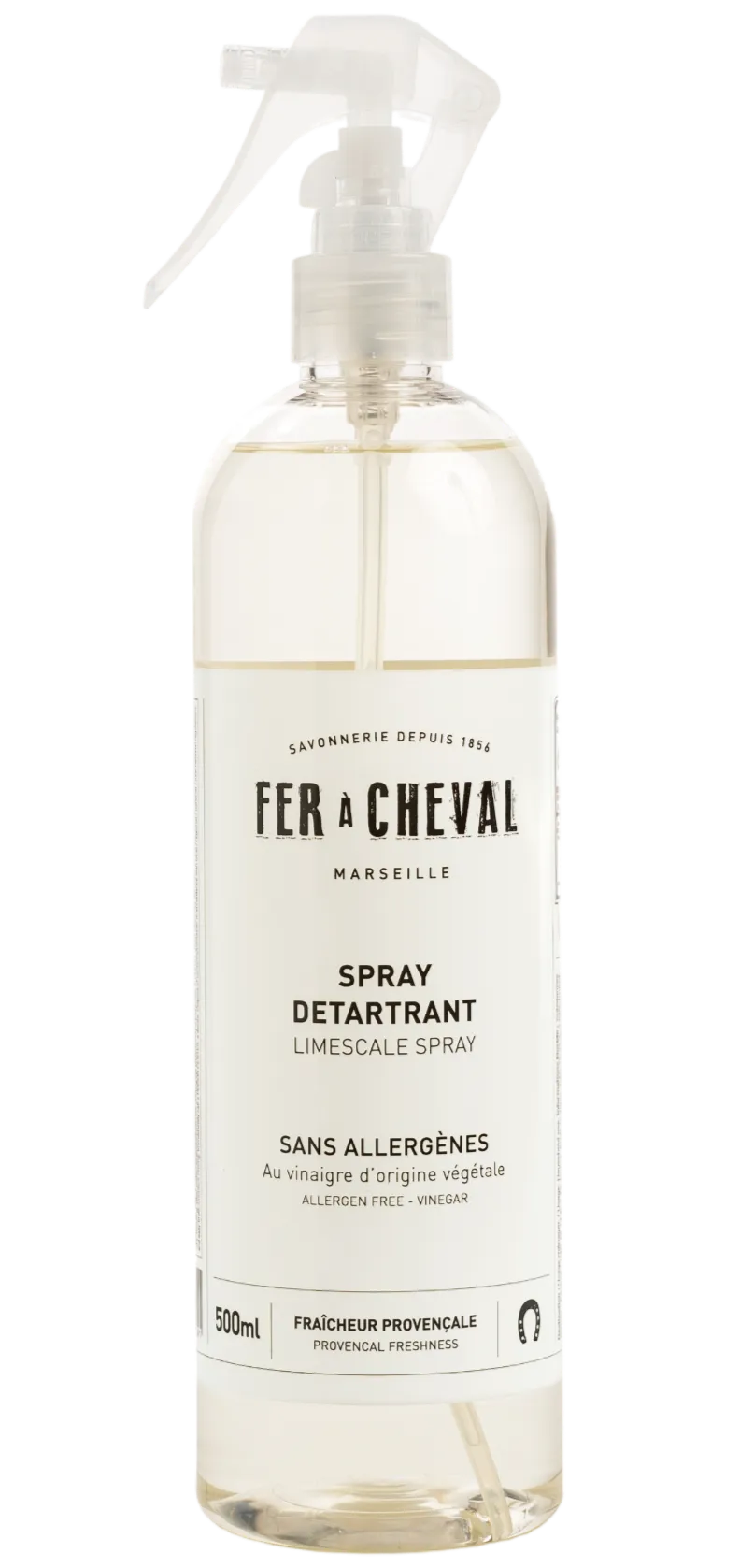 FER A CHEVAL Limescale Spray with Marseille Soap | 500ml French Soaps UK