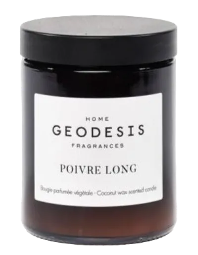 GEODESIS Long Pepper, Indonesia, Candle by Geodesis French Soaps UK