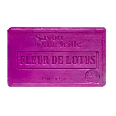 LE CHATELARD 1802 Lotus Flower Savon de Provence, enriched with Sweet Almond Oil | 100g French Soaps UK