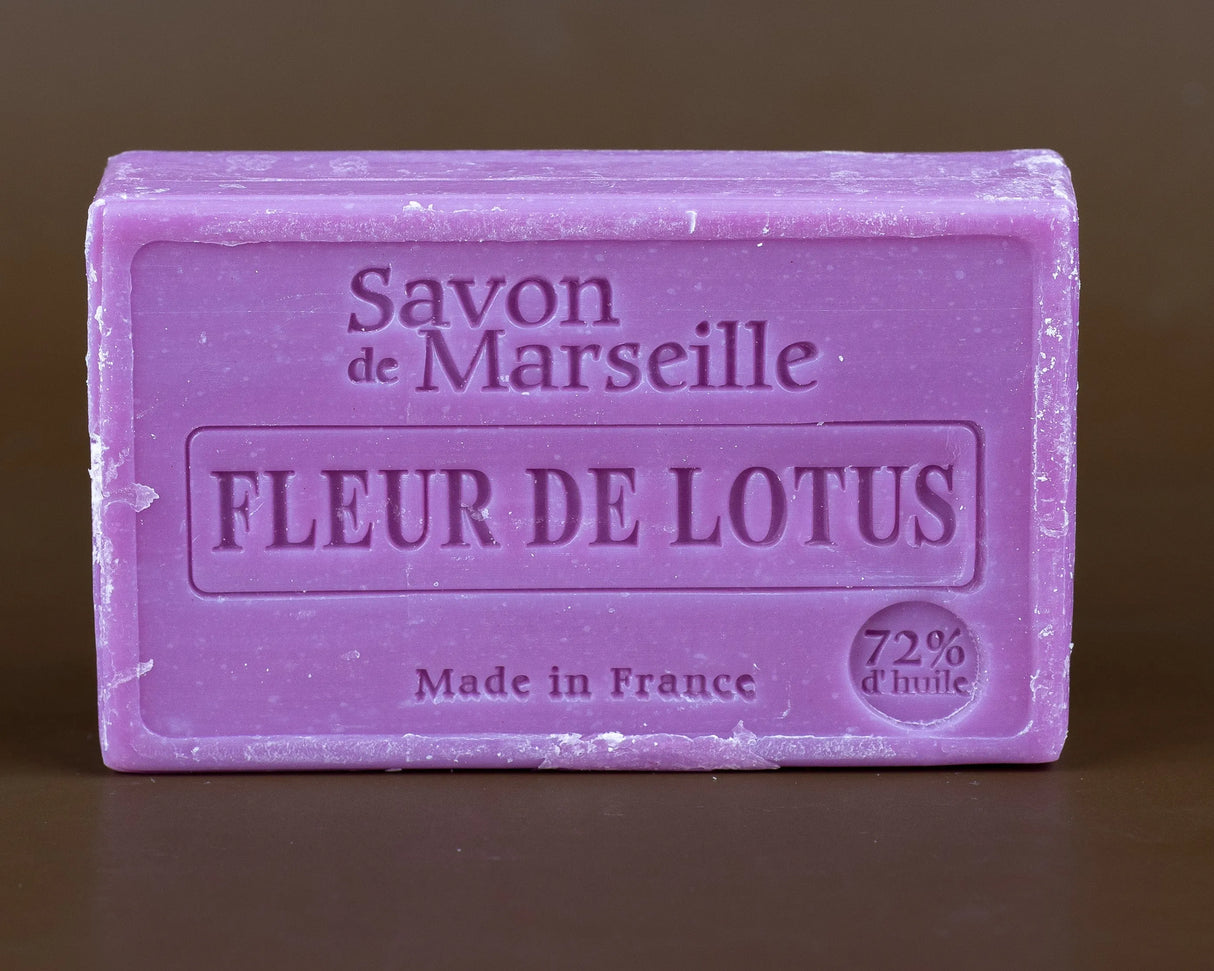 LE CHATELARD 1802 Lotus Flower Savon de Provence, enriched with Sweet Almond Oil | 100g French Soaps UK