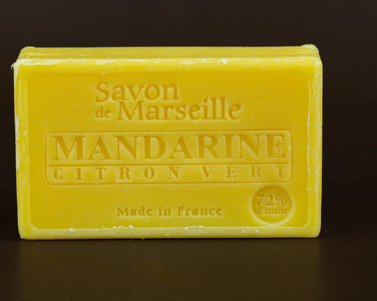 LE CHATELARD 1802 Mandarin & Lime Savon de Provence, enriched with Sweet Almond Oil | 100g French Soaps UK