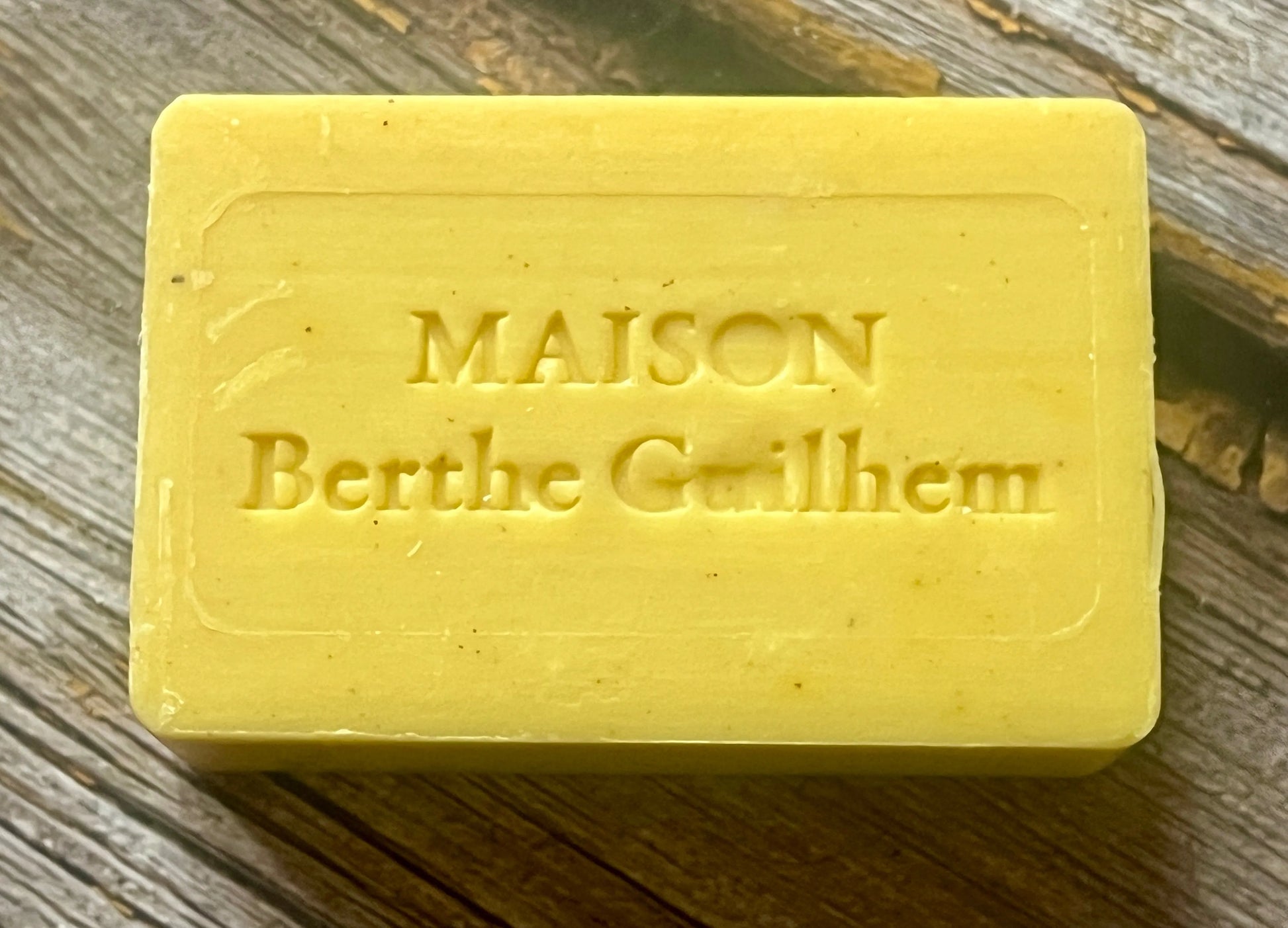 MAISON BERTHE GUILHEM Mango Seed Butter | Organic Alpine Goat's Milk | 100g French Soaps UK