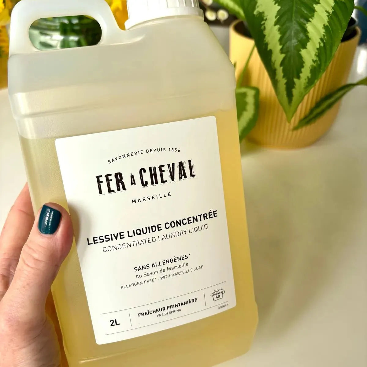 FER A CHEVAL Marseille Natural Laundry Liquid | 2L French Soaps UK