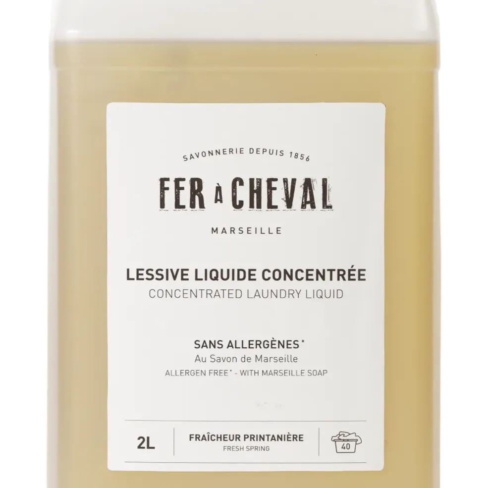 FER A CHEVAL Marseille Natural Laundry Liquid | 2L French Soaps UK