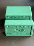 BLEU JAUNE Matcha, Marseille Soap with Shea Butter | 100g French Soaps UK