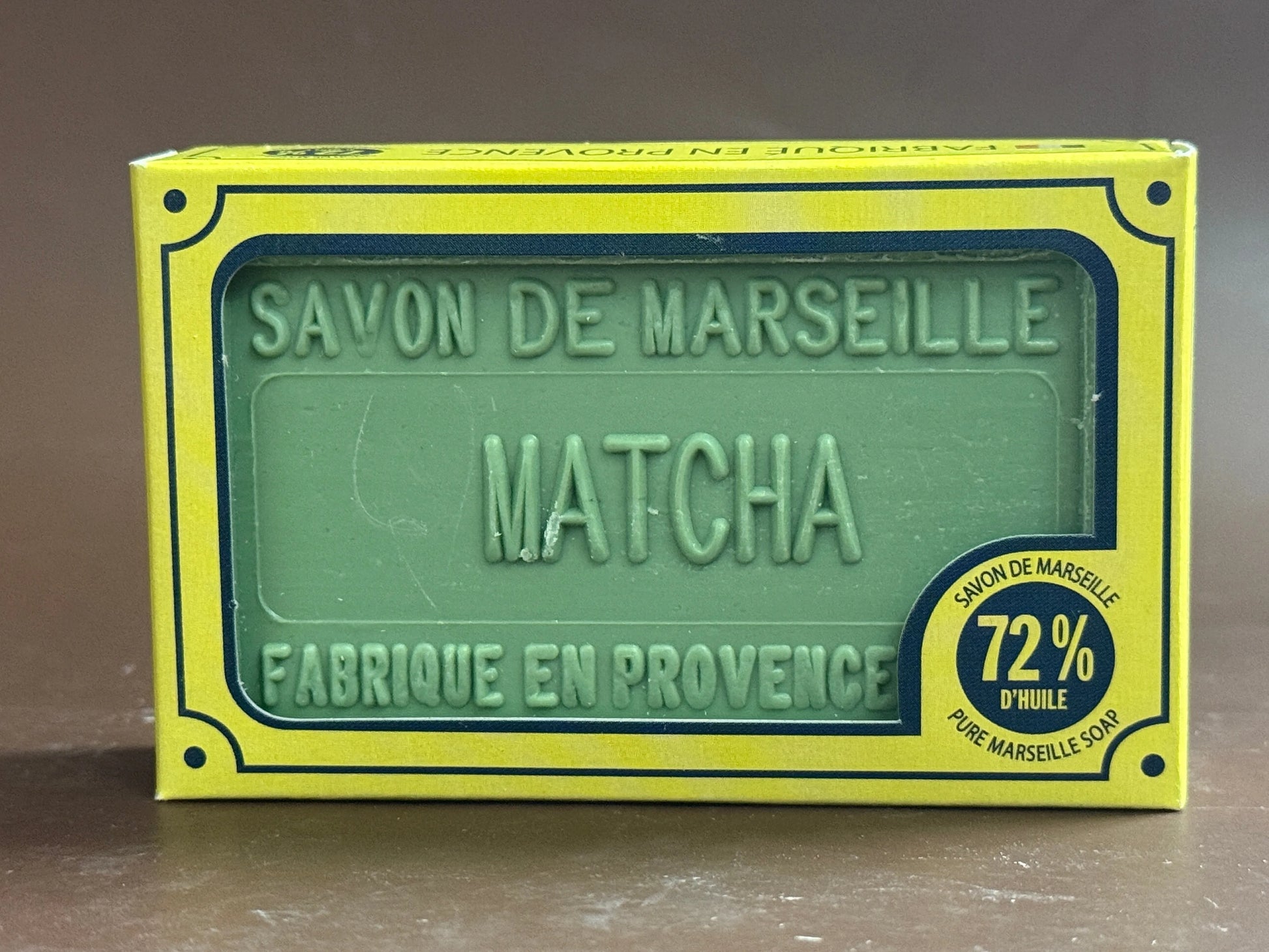 BLEU JAUNE Matcha, Marseille Soap with Shea Butter | 100g French Soaps UK