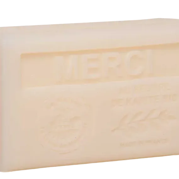 LA MAISON DU SAVON DE MARSEILLE Merci, French Soap with organic Shea Butter 125g French Soaps UK
