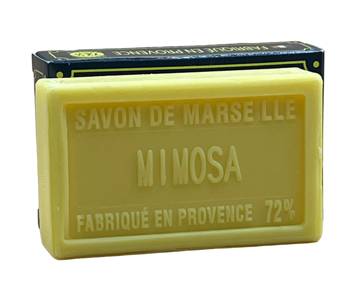 BLEU JAUNE Mimosa, Marseille Soap with Shea Butter | 100g French Soaps UK