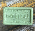 BLEU JAUNE Mint Leaf, Exfoliating Marseille Bath & Shower Bar | 250g French Soaps UK
