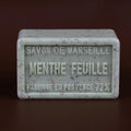 BLEU JAUNE Mint Leaf, Exfoliating Marseille Bath & Shower Bar | 250g French Soaps UK