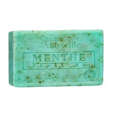 LE CHATELARD 1802 Mint Leaf Savon de Provence, enriched with Sweet Almond Oil | 100g French Soaps UK