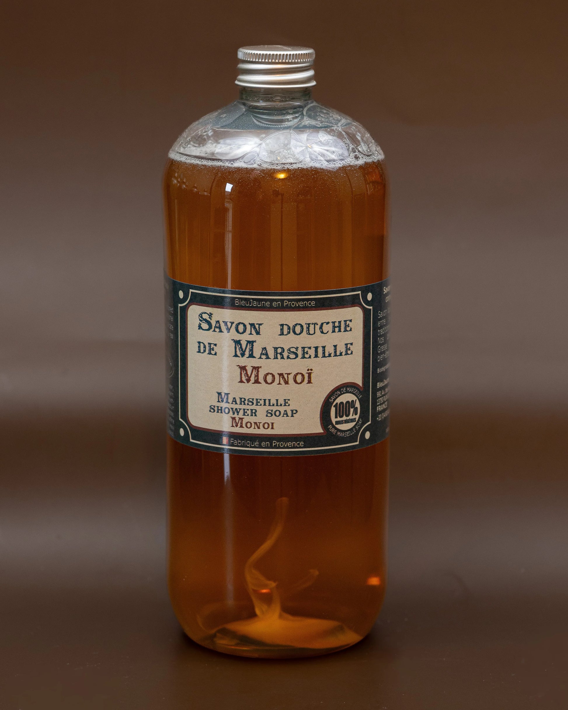 BLEU JAUNE Monoi (Gardenia), Marseille Liquid Soap | 1L French Soaps UK
