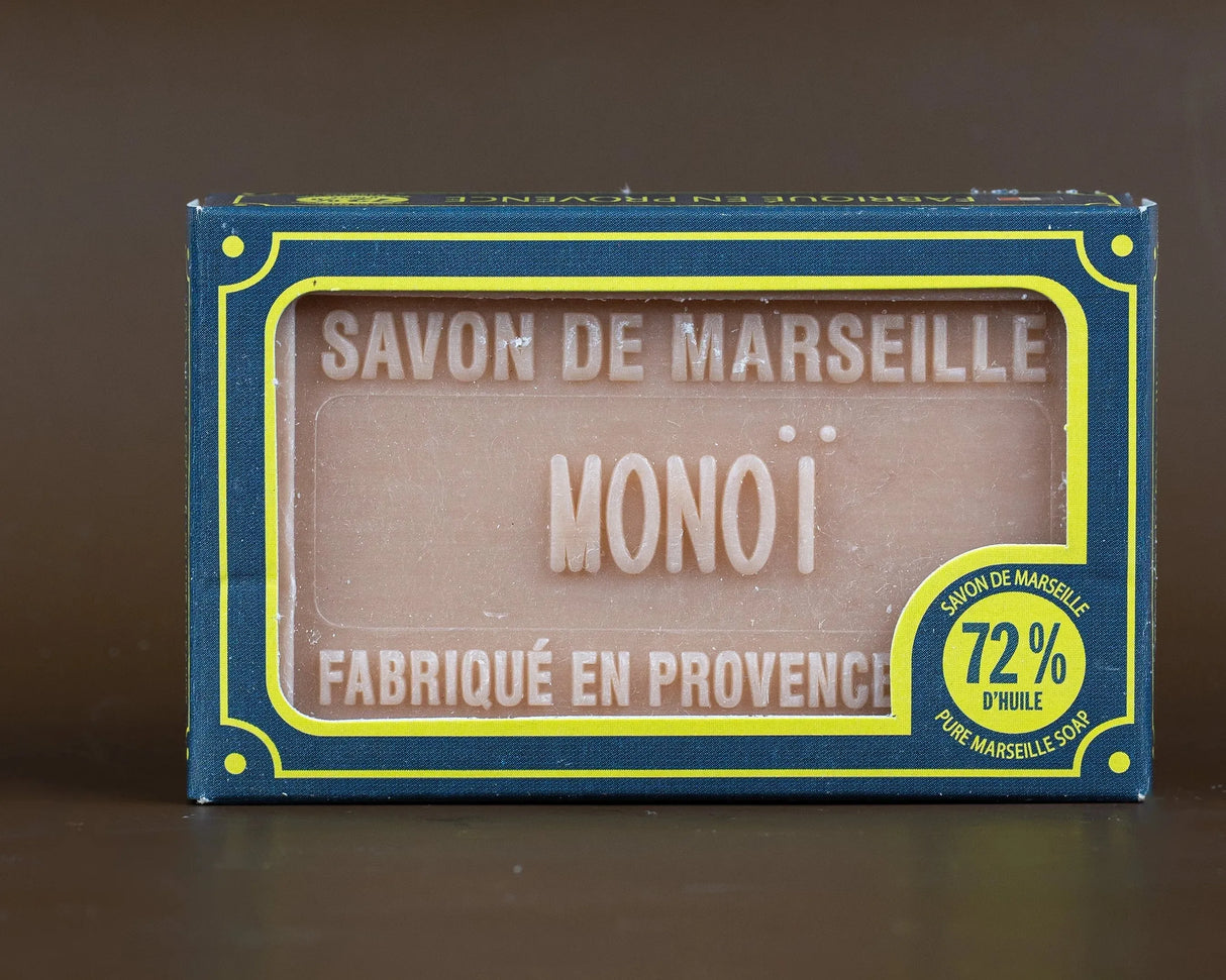 BLEU JAUNE Monoi (Gardenia) Marseille Soap with Shea Butter 100g French Soaps UK
