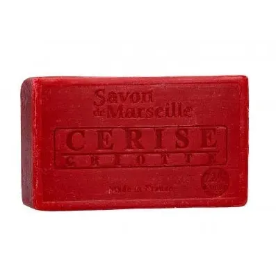 LE CHATELARD 1802 Morello Cherry Savon de Provence, enriched with Sweet Almond Oil | 100g French Soaps UK