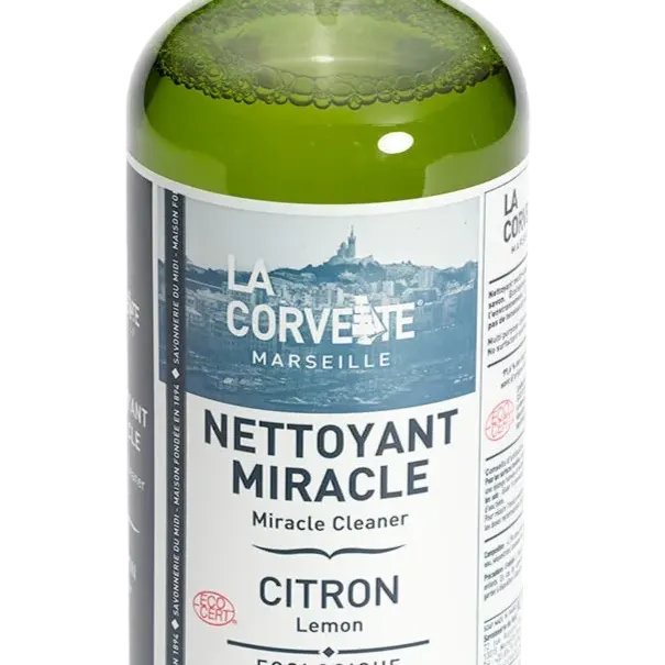 LA CORVETTE Multipurpose 'Miracle' Cleaner, Lemon, | 1L French Soaps UK