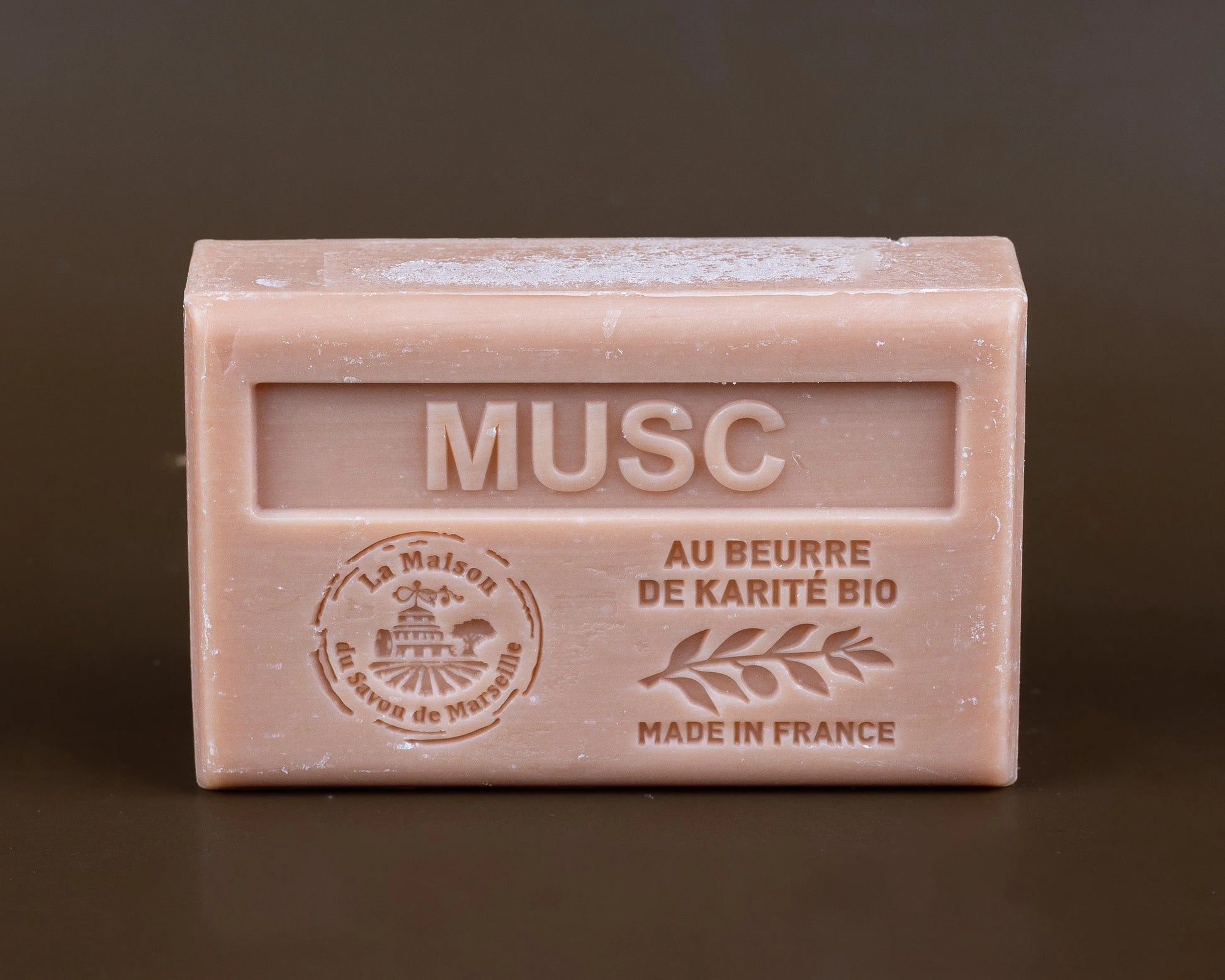 La Maison du Savon de Marseille Musk, French Soap with Organic Shea Butter, 125g French Soaps UK