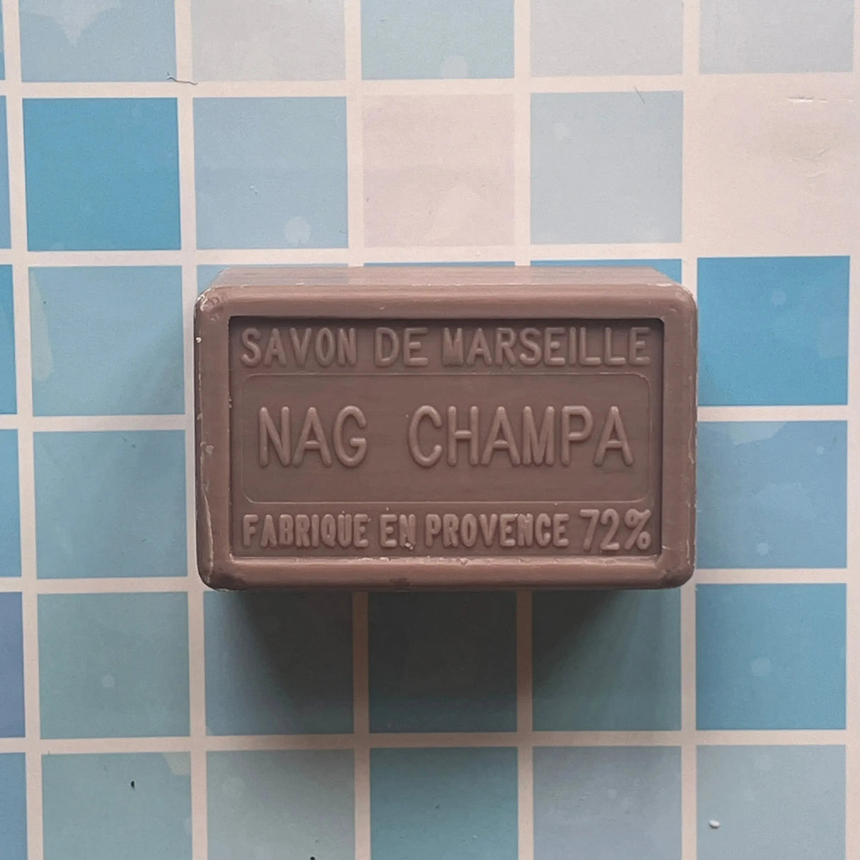 BLEU JAUNE Nag Champa (Sweet Sandalwood), Marseille Bath & Shower Bar | 250g French Soaps UK