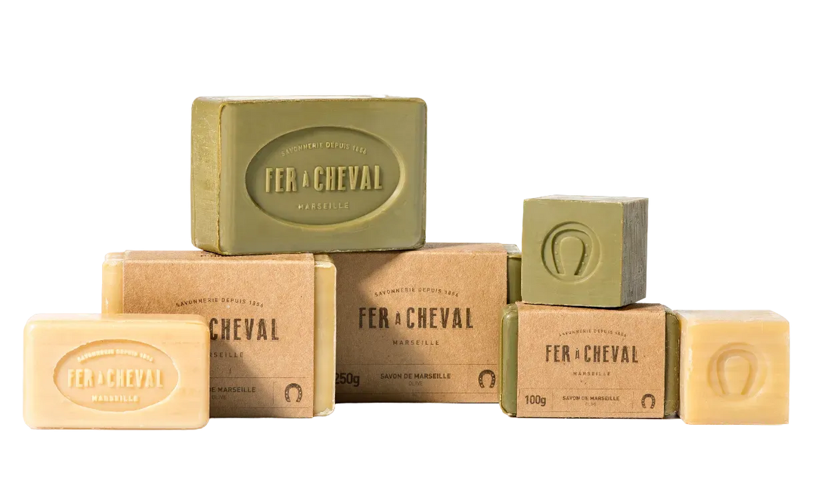 FER A CHEVAL Natural Savon de Marseille Cube | 100g French Soaps UK