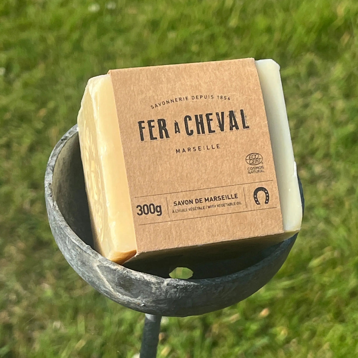 FER A CHEVAL Natural Savon de Marseille Cube | 300g French Soaps UK