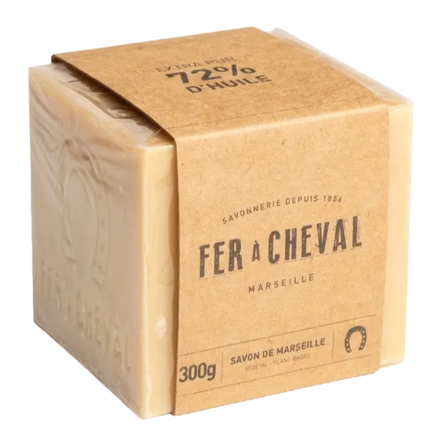 FER A CHEVAL Natural Savon de Marseille Cube | 300g French Soaps UK