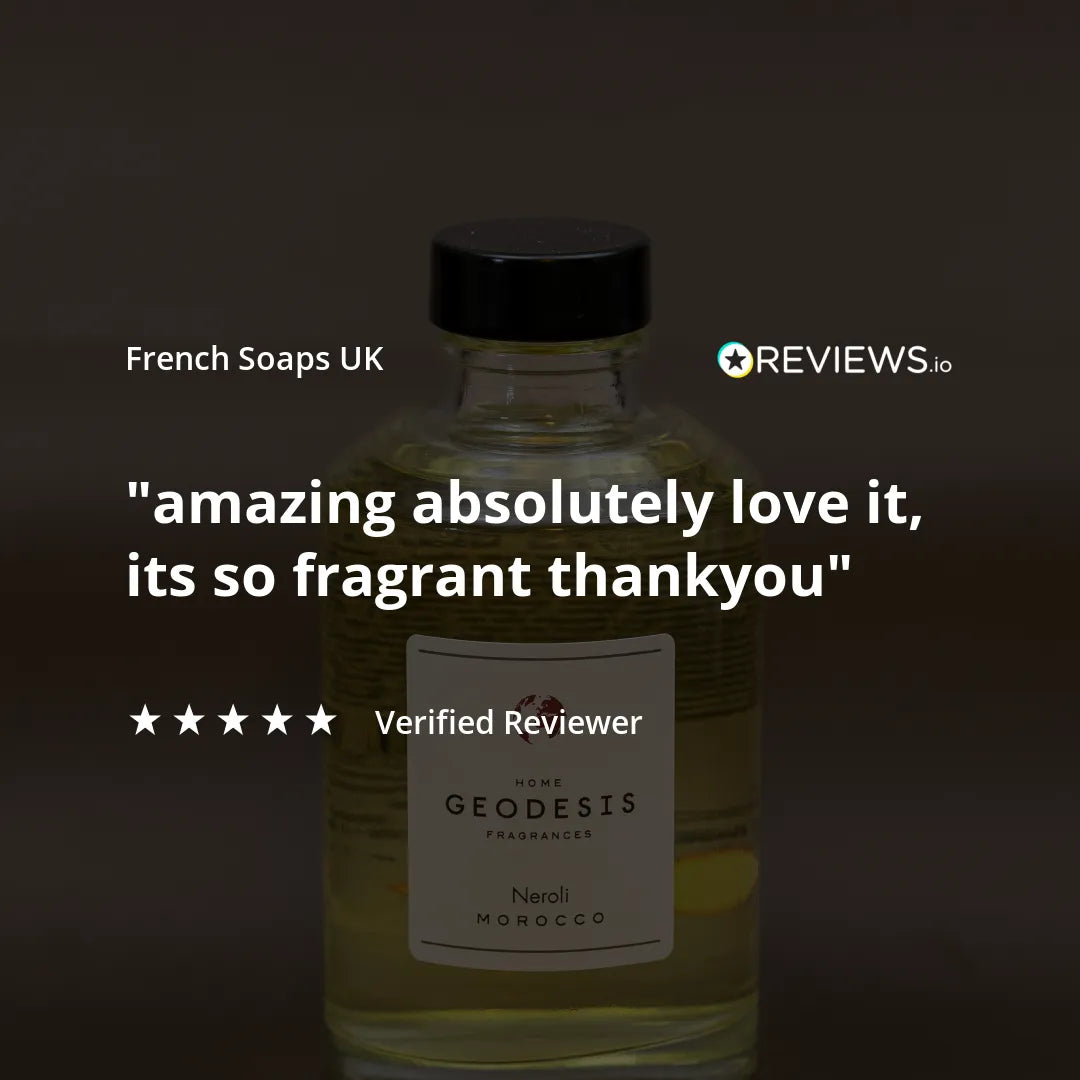 GEODESIS Neroli, Morocco, Reed Diffuser by Geodesis French Soaps UK