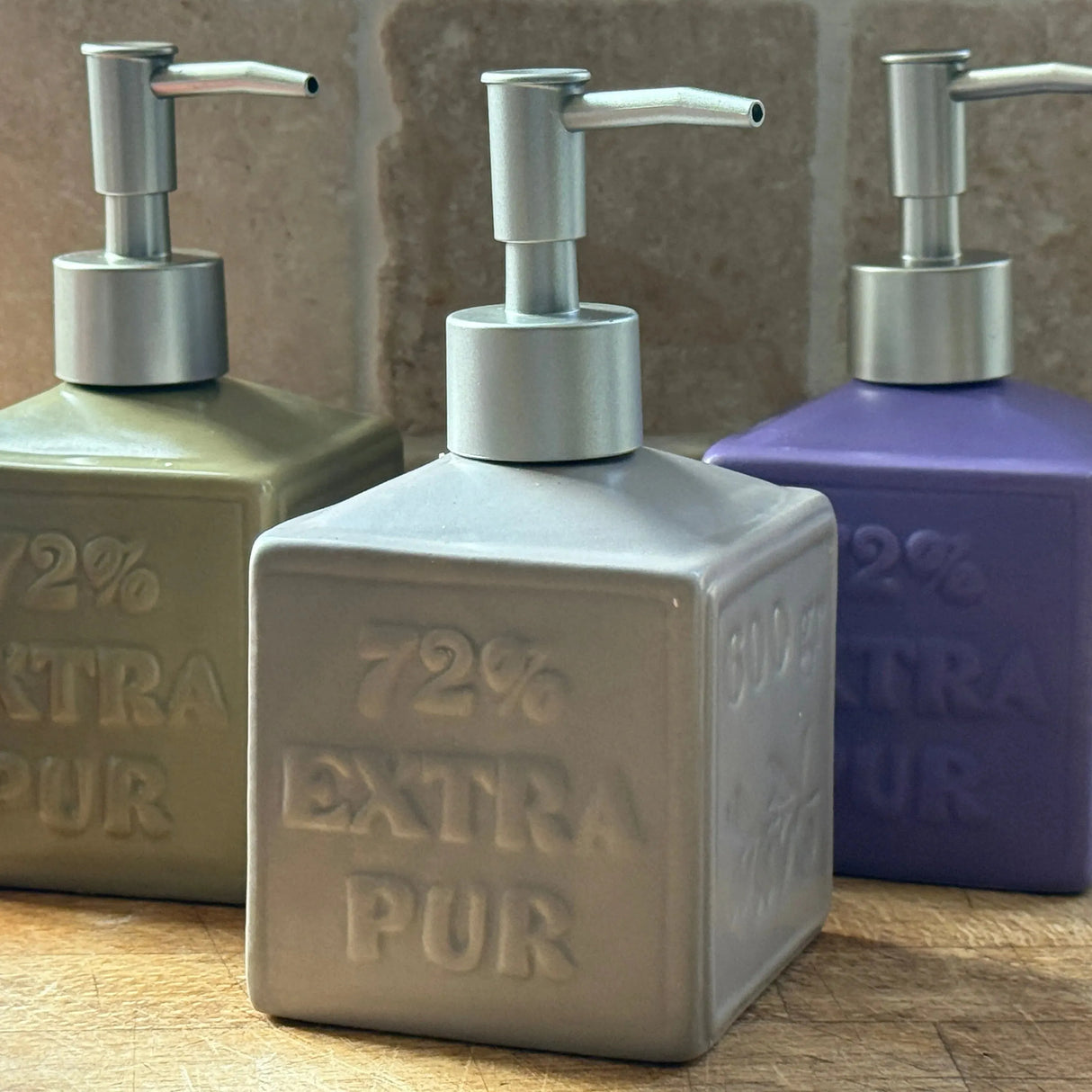 Bastide & Olivier Olive Ceramic Soap Dispenser French Soaps UK