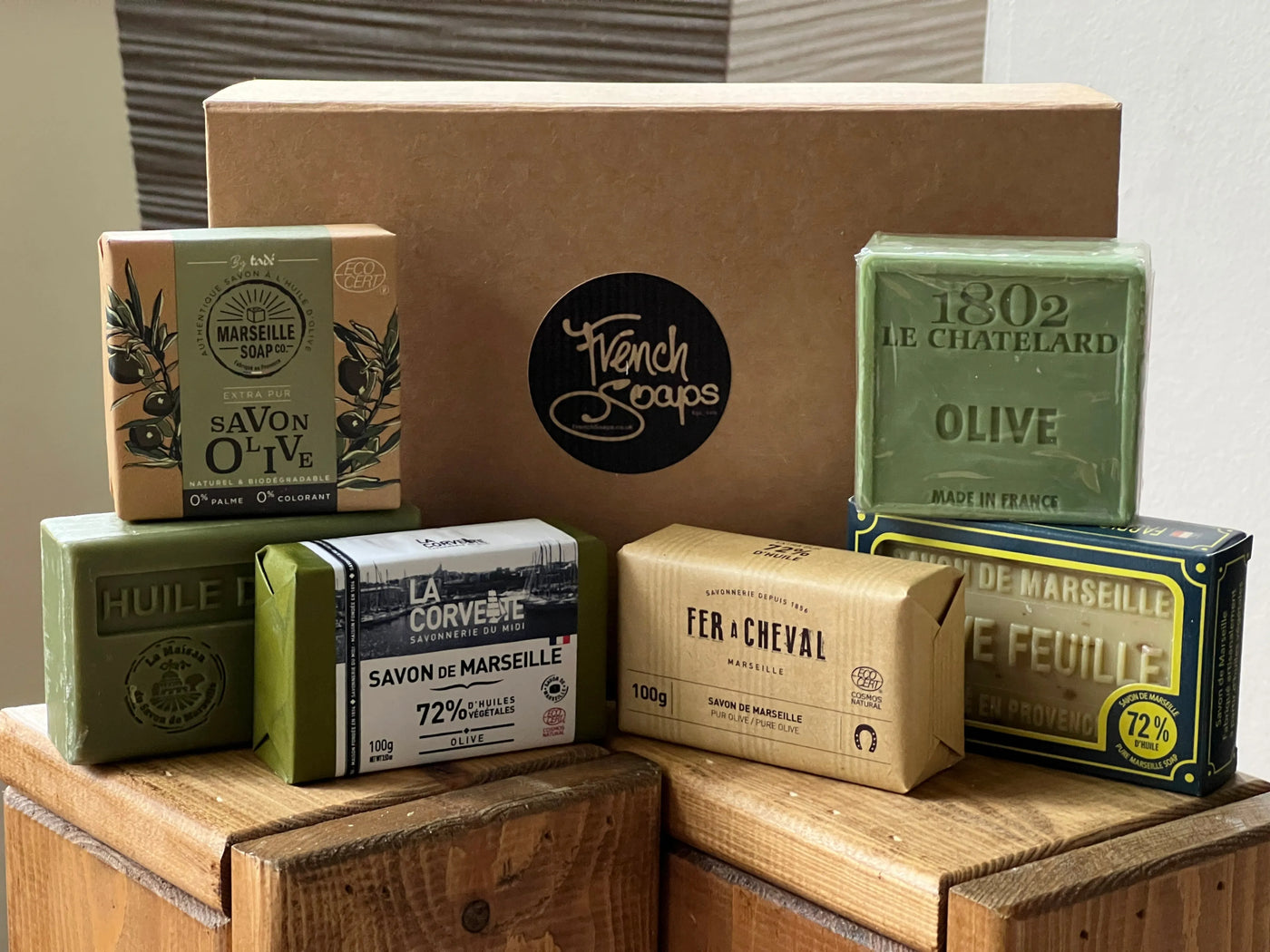 FRENCH SOAPS Olive Discovery Box French Soaps UK
