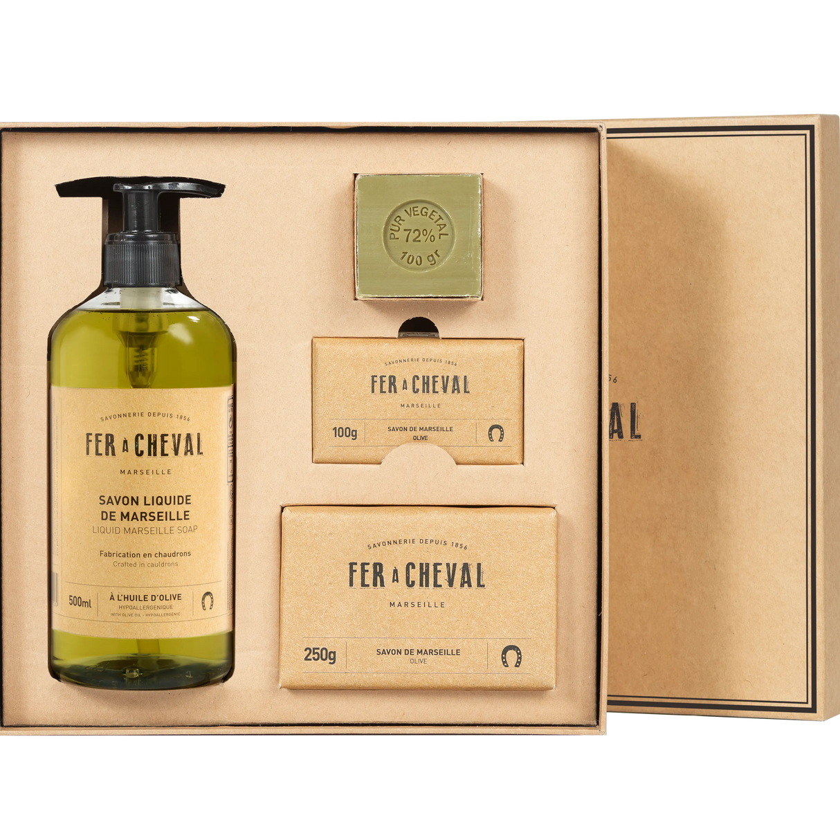 FER A CHEVAL Olive Gift Box French Soaps UK