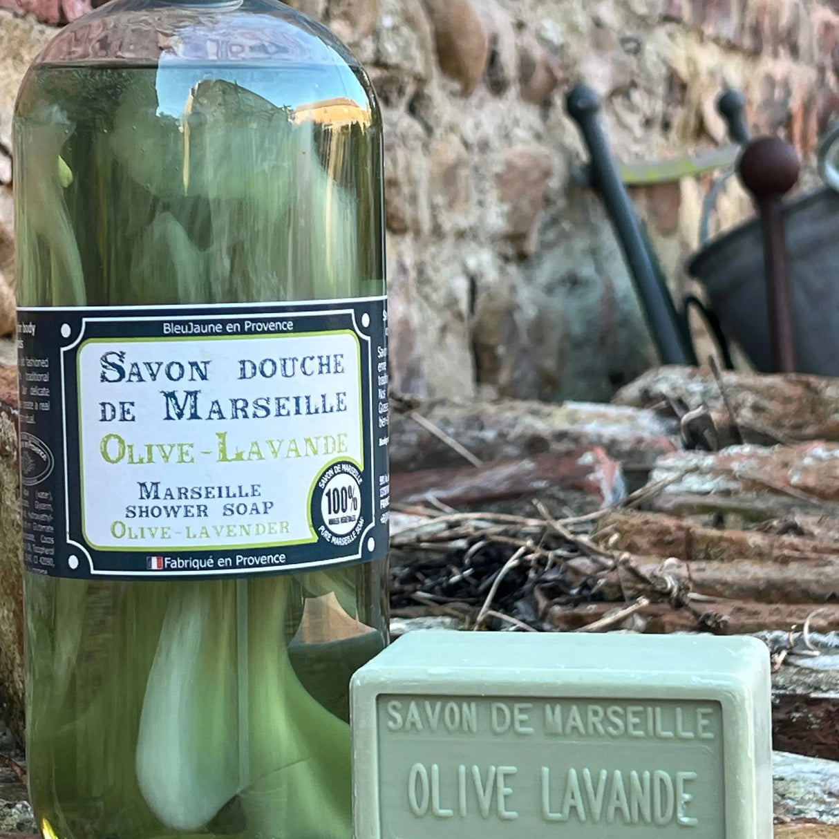 BLEU JAUNE Olive & Lavender, Marseille Liquid Soap | 1L French Soaps UK
