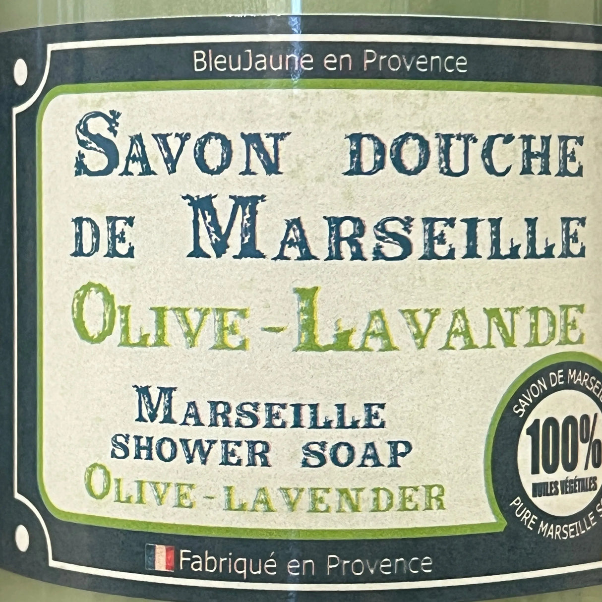 BLEU JAUNE Olive & Lavender, Marseille Liquid Soap | 1L French Soaps UK