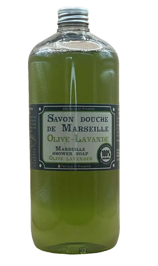 BLEU JAUNE Olive & Lavender, Marseille Liquid Soap | 1L French Soaps UK